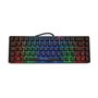 Deep Gaming mini TM065 clavier USB QWERTY Espagnole Noir