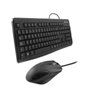 CoolBox COO-KTR-01U clavier Souris incluse USB QWERTY Noir