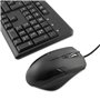 CoolBox COO-KTR-01U clavier Souris incluse USB QWERTY Noir