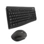 CoolBox COO-KTR-02W clavier Souris incluse RF sans fil QWERTY Espagnole Noir