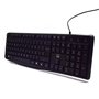 Ewent EW3001 clavier USB QWERTY Espagnole Noir