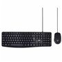 Ewent EW3006 clavier Souris incluse USB QWERTY Espagnole Noir