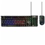 Ewent PL3201 clavier Souris incluse USB QWERTY Espagnole Noir