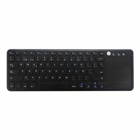 CoolBox CoolTouch clavier RF sans fil QWERTY Espagnole Noir