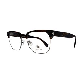 Monture de Lunettes Homme Lanvin LNV2109-206 Marron Ø 53 mm