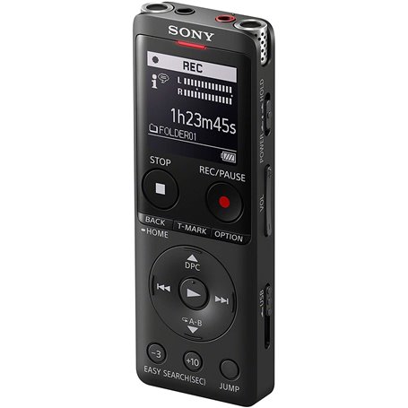 Sony ICD-UX570 Mémoire interne + carte mémoire Noir