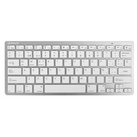 SilverHT 111938640199 clavier Bluetooth Espagnole Argent