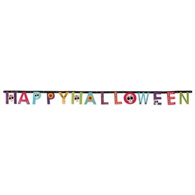 Guirlande Happy Halloween Mexican Multicouleur