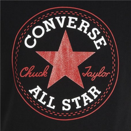 T shirt à manches courtes Enfant Converse Noir