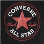 T shirt à manches courtes Enfant Converse Noir