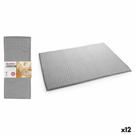 Égouttoir Pliable de Cuisine Quttin Gris 17 x 59 x 3 cm (12 Unités)