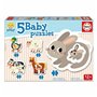 Set de 5 Puzzles Educa Baby Farm