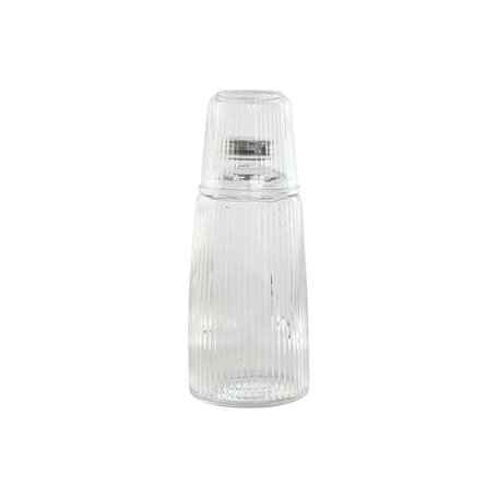 Bouteille d'eau Home ESPRIT Transparent Verre 240 ml 1 L