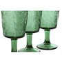 Set de Verres Home ESPRIT Vert Verre 285 ml (6 Unités)