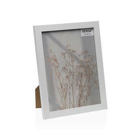 Cadre photo Versa Blanc Bois MDF Vintage 1