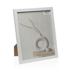 Cadre photo Versa Blanc Bois MDF Vintage 1
