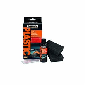 Kit Peinture rénovatrice pour Plastique Quixx 10188 Séchage rapide Noir