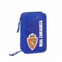 Plumier double Real Zaragoza Bleu (28 pcs)