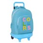 Cartable Benetton Spring Bleu ciel 33 x 45 x 22 cm