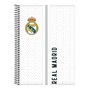 Carnet Real Madrid C.F. Blanc Gris A5 80 Volets