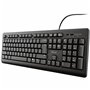 Trust TK-150 clavier USB QWERTY Espagnole Noir