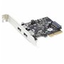 StarTech.com Carte PCIe 2 Ports USB - 10Gbps/port - Carte Contrôleur Hôte USB 3.2 Gen 2 Type-A PCI Express 3.0 x2 - Carte Adapta