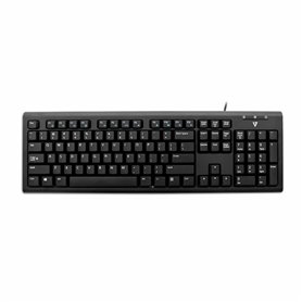 V7 Clavier filaire USB avec adaptateur PS2