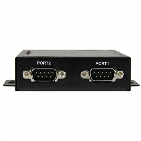 StarTech.com Serveur de périphériques à 2 ports série RS232 vers IP Ethernet - Métallique et montable