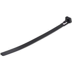 StarTech.com Colliers de Serrage Réutilisables 15 cm Noirs - Largeur 7 mm - Diam. faisceau 35 mm - Résistance traction 22 kg - C