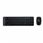 Logitech Wireless Combo MK220 clavier Souris incluse RF sans fil QWERTY US International Noir