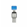 Kingston Technology MobileLite Duo 3C lecteur de carte mémoire USB 3.2 Gen 1 (3.1 Gen 1) Type-A/Type-C Bleu, Argent