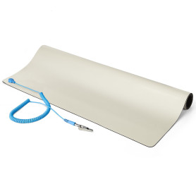 StarTech.com Tapis Antistatique ESD - Tapis de Bureau ESD Universel - Sous-couche pour Réparation d'Appareils Électroniques - Ta