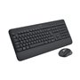 Logitech Signature MK650 Combo For Business clavier Souris incluse Bluetooth AZERTY Belge Graphite