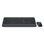 Logitech Signature MK650 Combo For Business clavier Souris incluse Bluetooth QWERTY US International Graphite