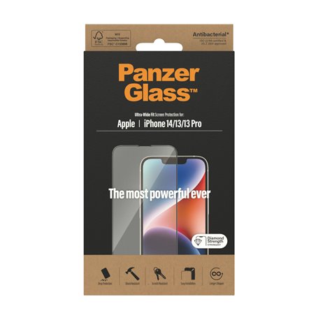 PanzerGlass Ultra-Wide Fit Apple iPhone Protection d'écran transparent 1 pièce(s)