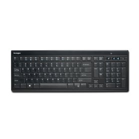 Kensington Slim Type Wireless Keyboard clavier RF sans fil QWERTY Espagnole Noir