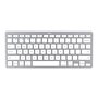 Trust 24653 clavier Bureau Bluetooth QWERTZ Allemand Argent