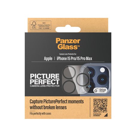 PanzerGlass Camera Protector Protection d'écran transparent Apple 1 pièce(s)