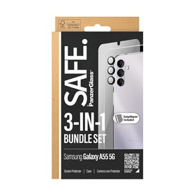 PanzerGlass SAFE. by 3-in-1 Samsung New A55 5G Protection d'écran transparent 1 pièce(s)