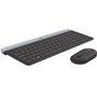 Logitech MK470 clavier Souris incluse Universel RF sans fil QWERTY Italien Graphite