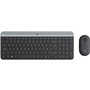 Logitech MK470 clavier Souris incluse Universel RF sans fil QWERTY Italien Graphite