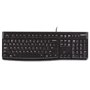 Logitech Keyboard K120 for Business clavier USB QWERTY Espagnole Noir