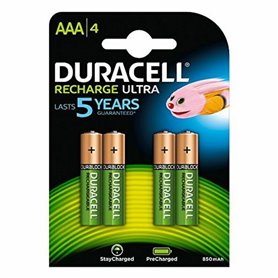 Duracell StayCharged AAA (4pcs) Batterie rechargeable Hybrides nickel-métal (NiMH)