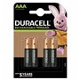 Duracell StayCharged AAA (4pcs) Batterie rechargeable Hybrides nickel-métal (NiMH)