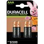 Duracell StayCharged AAA (4pcs) Batterie rechargeable Hybrides nickel-métal (NiMH)