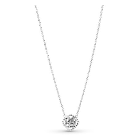 Pendentif Femme Pandora ROSE PETALS NECKALCE