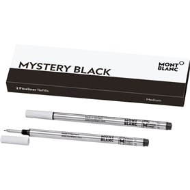 Recharge pour stylo Montblanc 128246 Noir (2 Unités)