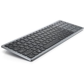 DELL KB740 clavier Bureau RF sans fil + Bluetooth QWERTY Espagnole Gris