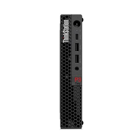 Lenovo ThinkStation P3 Tiny Intel® Core i7 i7-13700T 32 Go DDR5-SDRAM 1 To SSD NVIDIA T1000 Windows 11 Pro Mini PC Station de tr