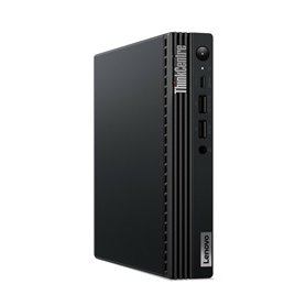 Lenovo ThinkCentre M70q Gen 4 Intel® Core i3 i3-13100T 8 Go DDR4-SDRAM 256 Go SSD Windows 11 Pro Mini PC Noir